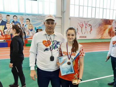 Рязанская бегунья завоевала бронзу Всероссийских стартов в Пензе